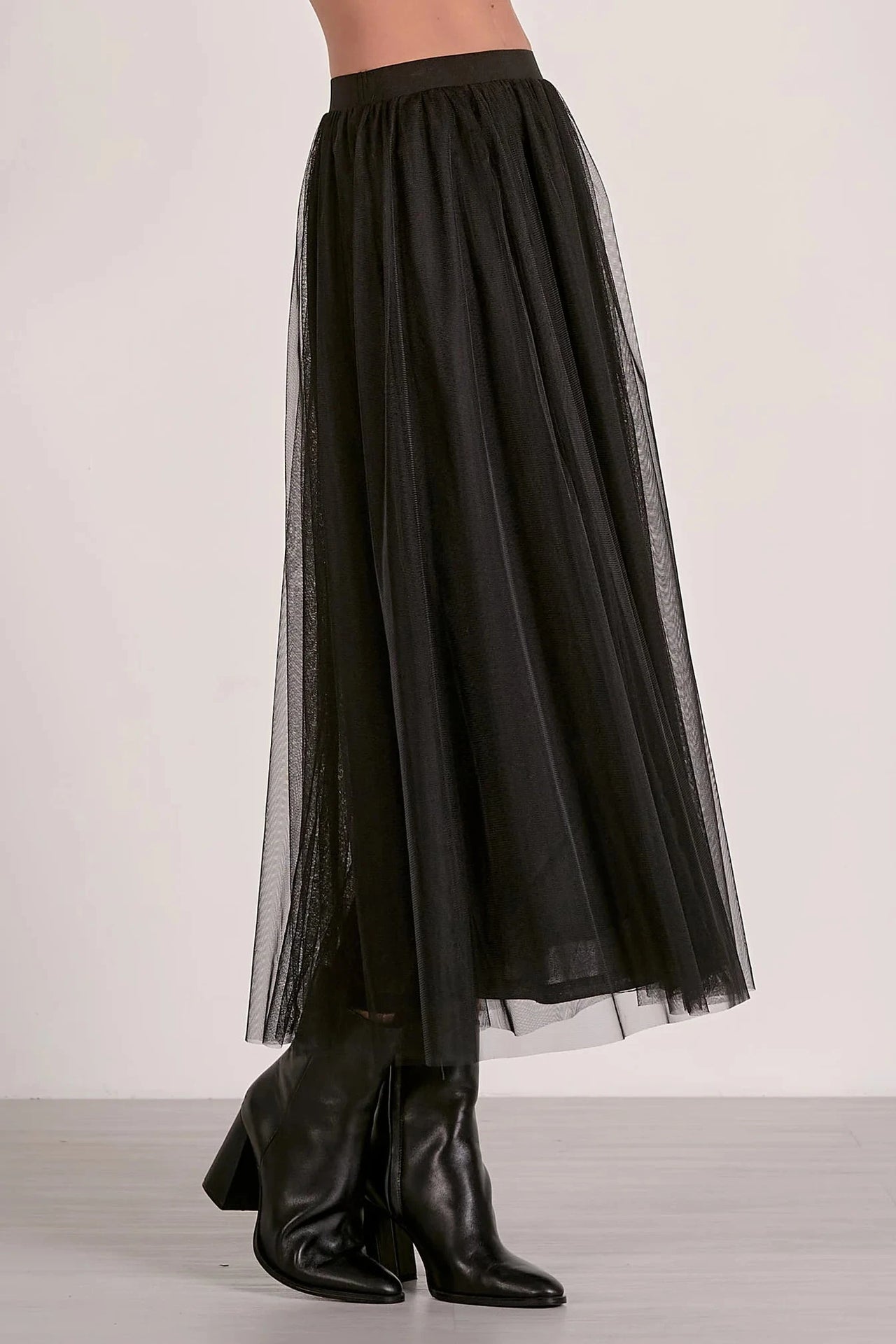 Tulle Midi Skirt Elan