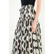 Geometric Print Skirt THML