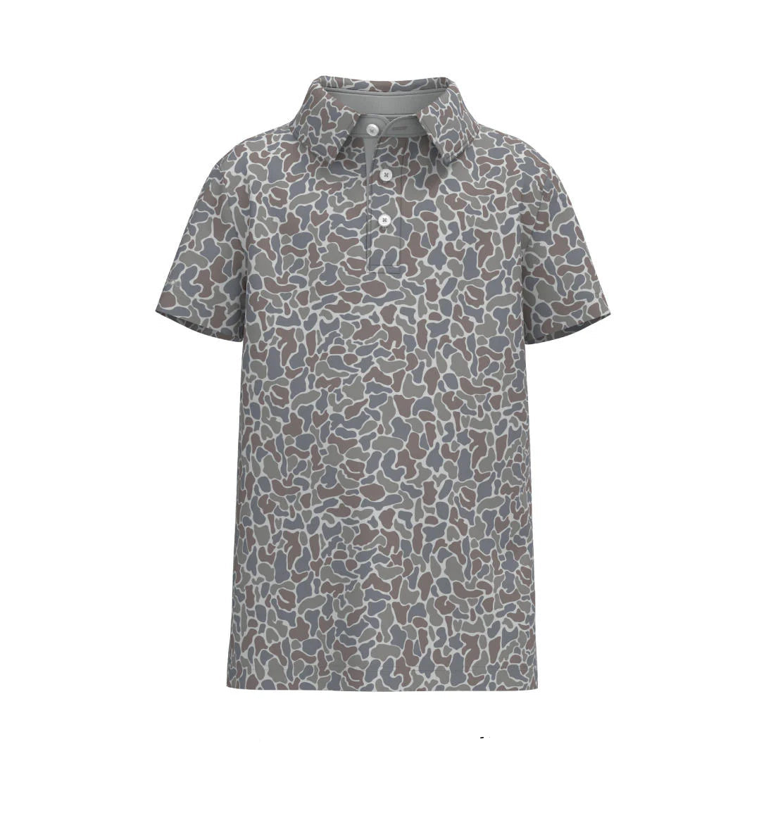 Youth Hunter's Hideaway Printed Polo | Southern Shirt Co. Southern Shirt Co.