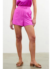 Recycled Polyester Tailored Shorts Skies are Blue