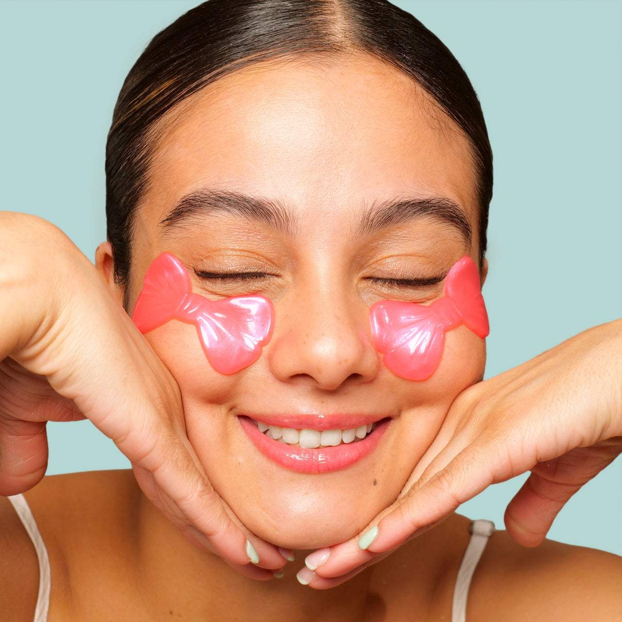 Pretty in Pink! Brightening Undereye Masks