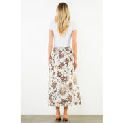 Floral Print Skirt THML