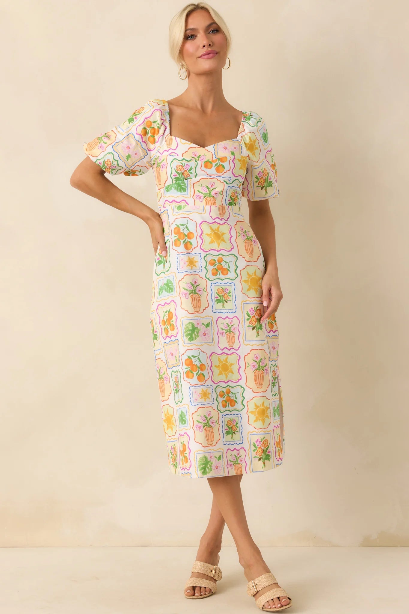 Fancy Midi Dress Prosperina