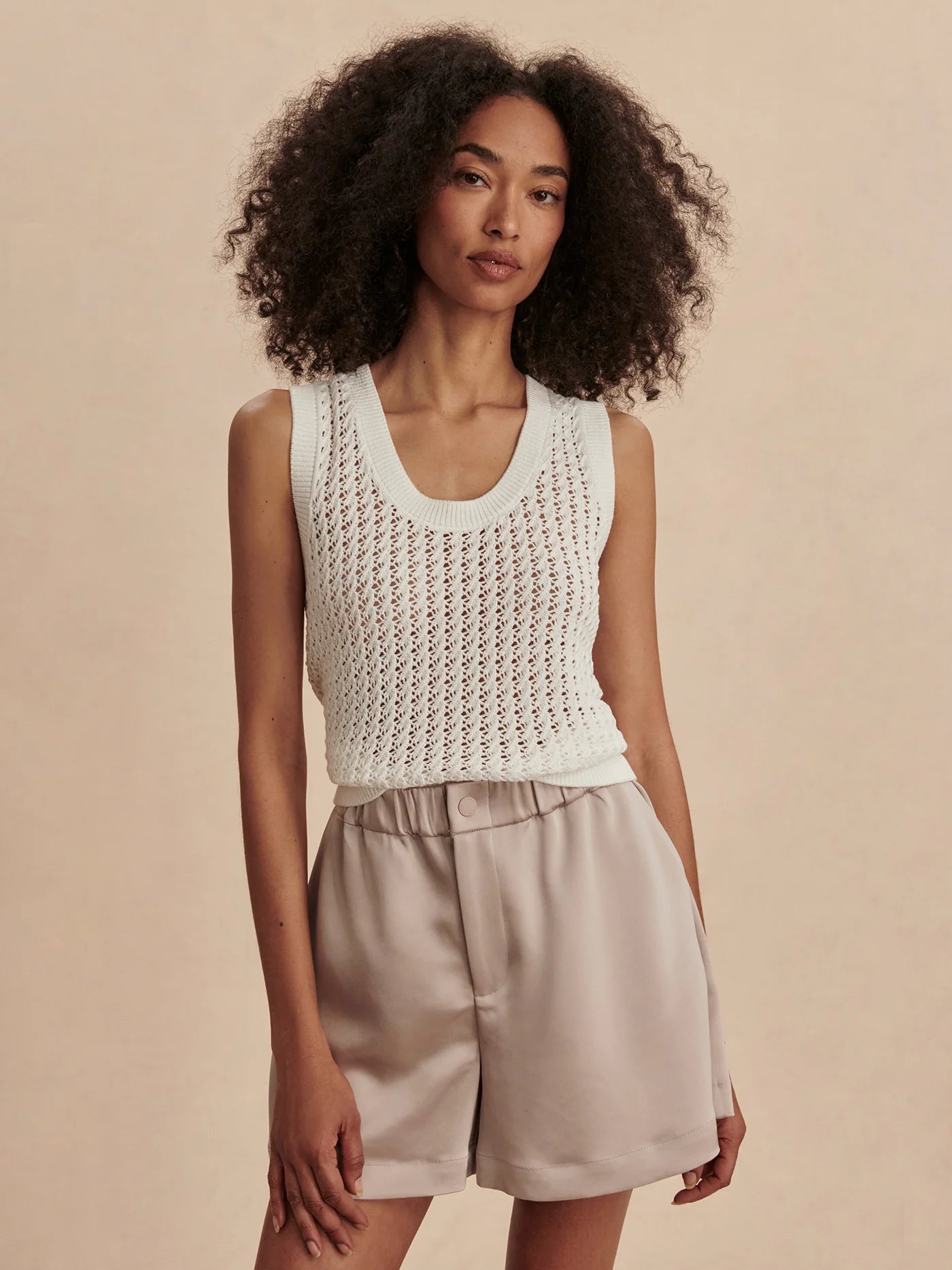 Ferns Open Knit Tank | Varley Varley