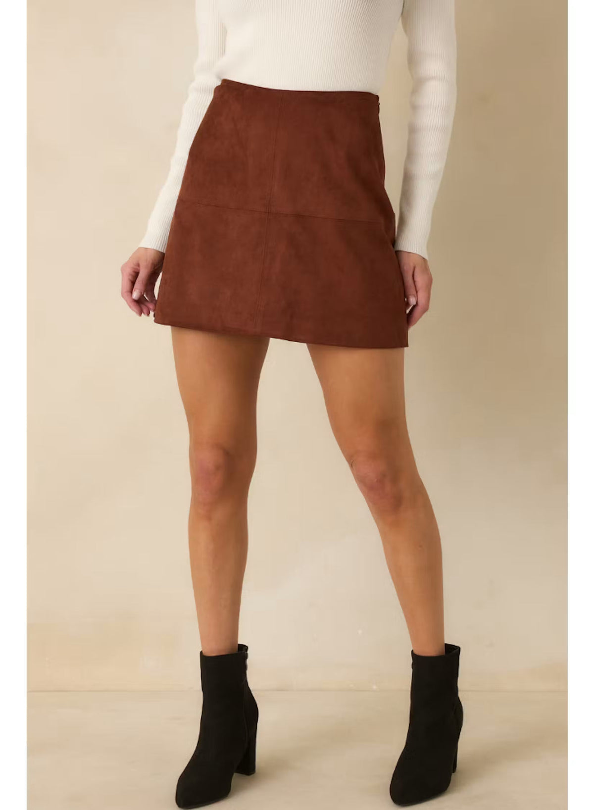 Marais Vegan Suede Skirt Prosperina