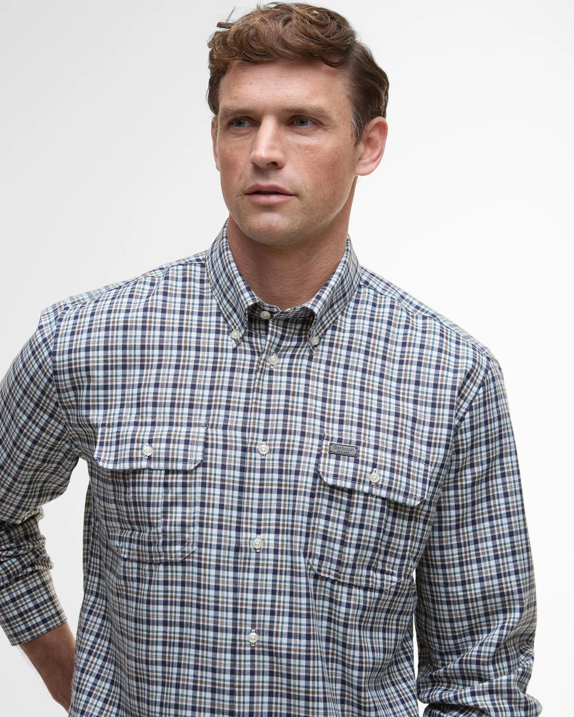 Panwell Thermo-Weave Checked Shirt Barbour