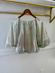 Boatneck Balloon Sleeve Top THML