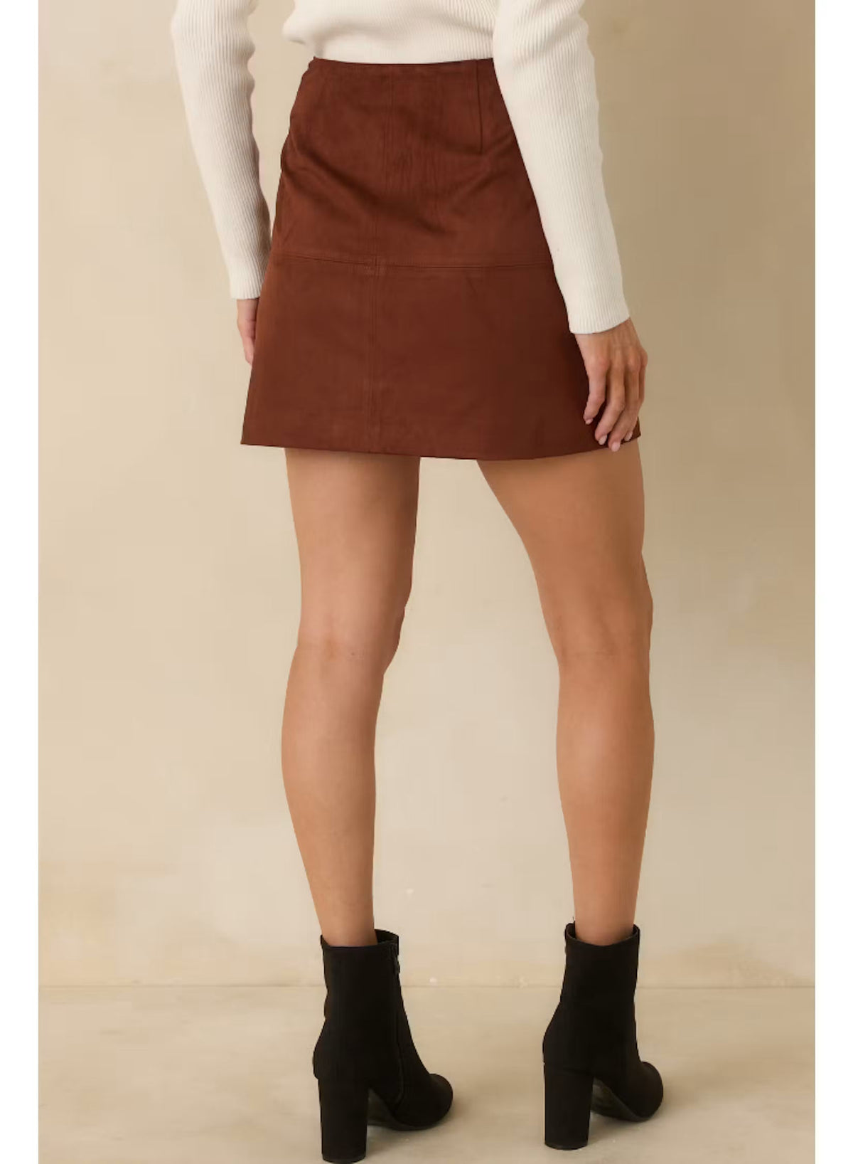 Marais Vegan Suede Skirt Prosperina