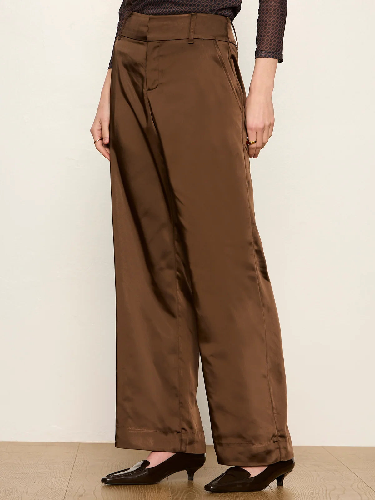 Spotlight Satin Trouser Shop Expeditions