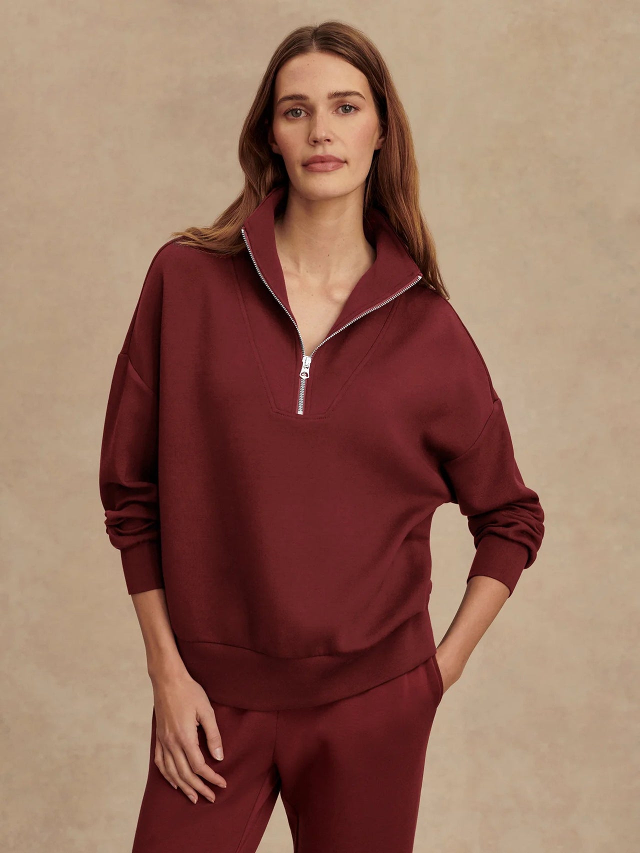 Hawley Half-Zip Sweat | Varley Varley