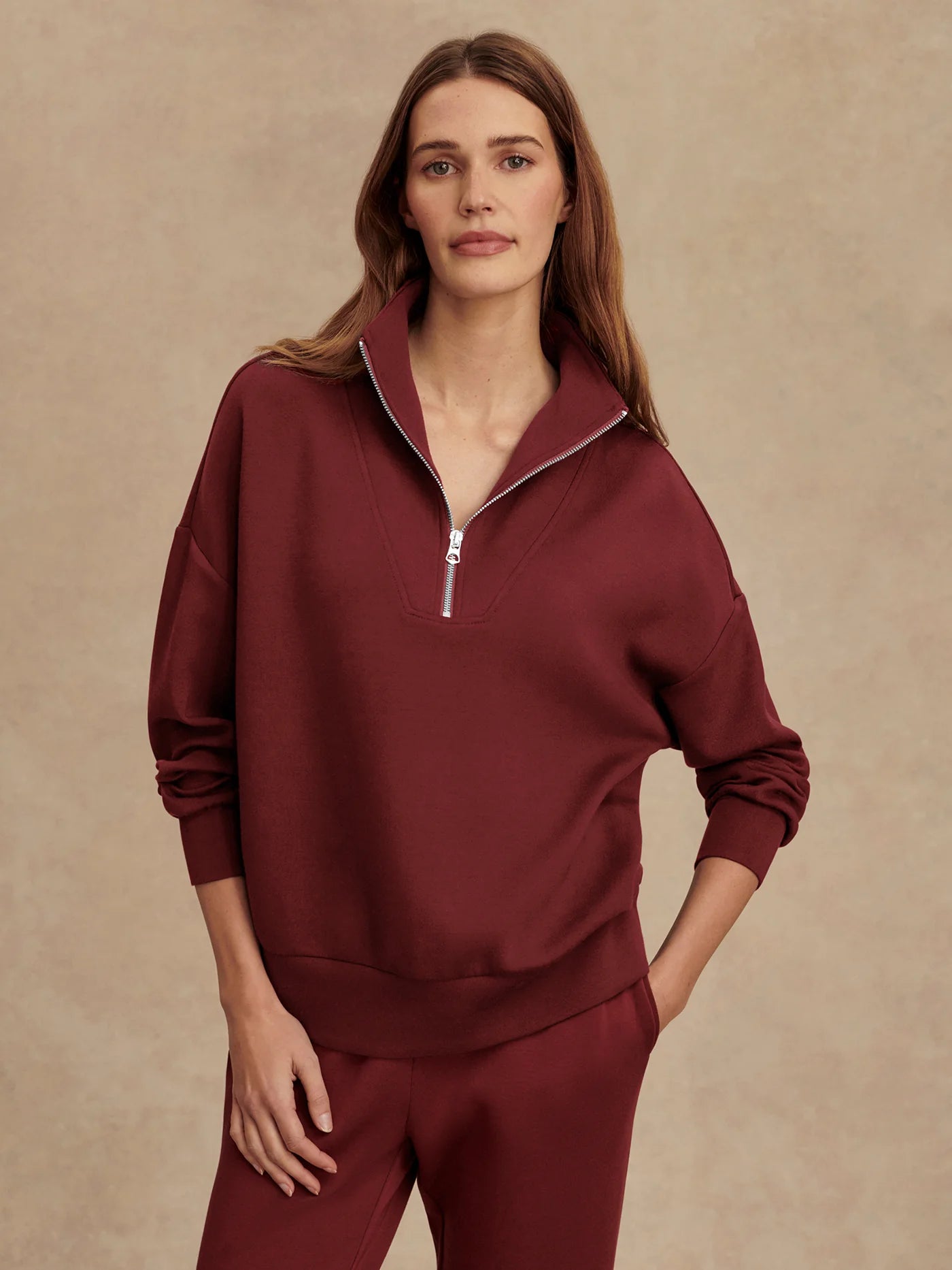 Hawley Half-Zip Sweat | Varley Varley