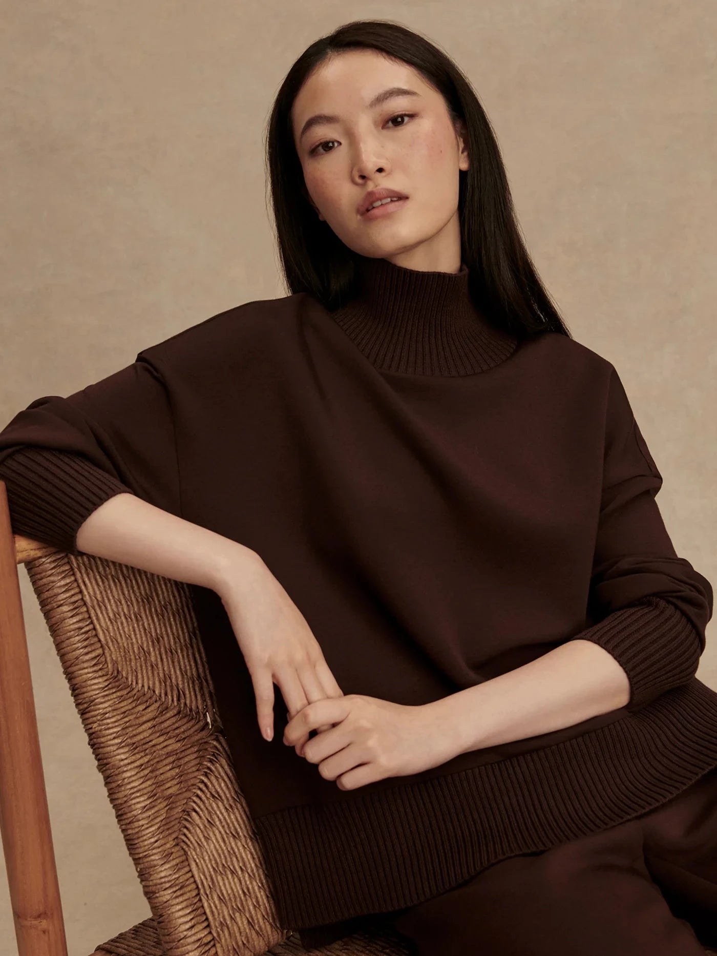 Barker High-Neck Sweat | Varley Varley