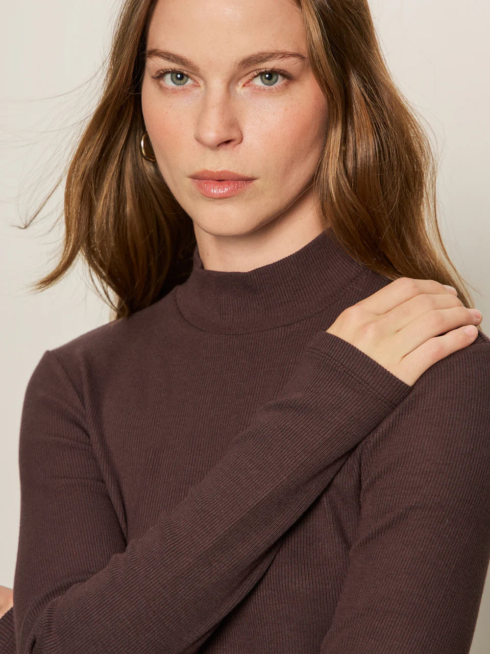 Long Sleeve Mock Essential Shirt Sanctuary