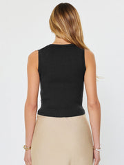 Ribbed Knit Sweater Vest Current Air