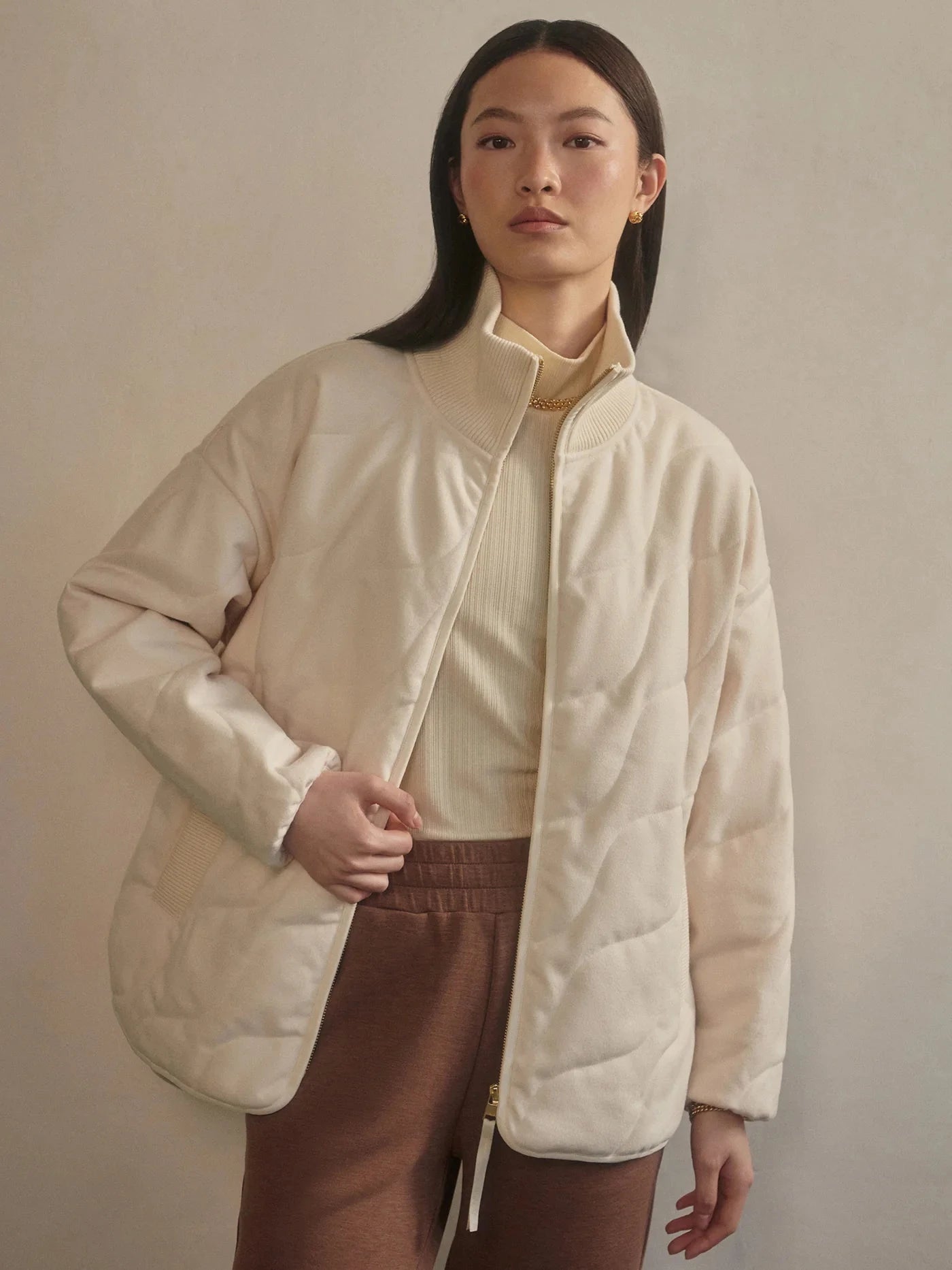 Libby Plush Quilt Jacket | Varley Varley