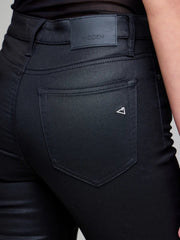 Coated Clean Stretch Flare Jeans Hidden Jeans