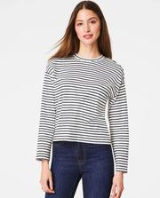 SPANX® AirEssentials Long Sleeve Side Slit Top Spanx