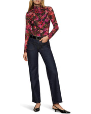 Long Sleeve Mesh Mock Sanctuary