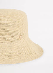 Packable Raffia Bucket Hat Seafolly