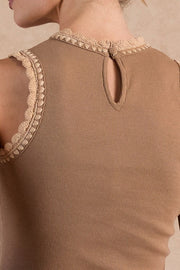 Ribbed Stitched Tank Current Air