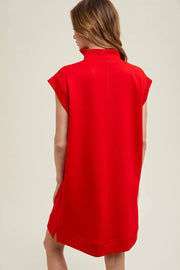 Scuba Half-Zip Mini Dress Wishlist