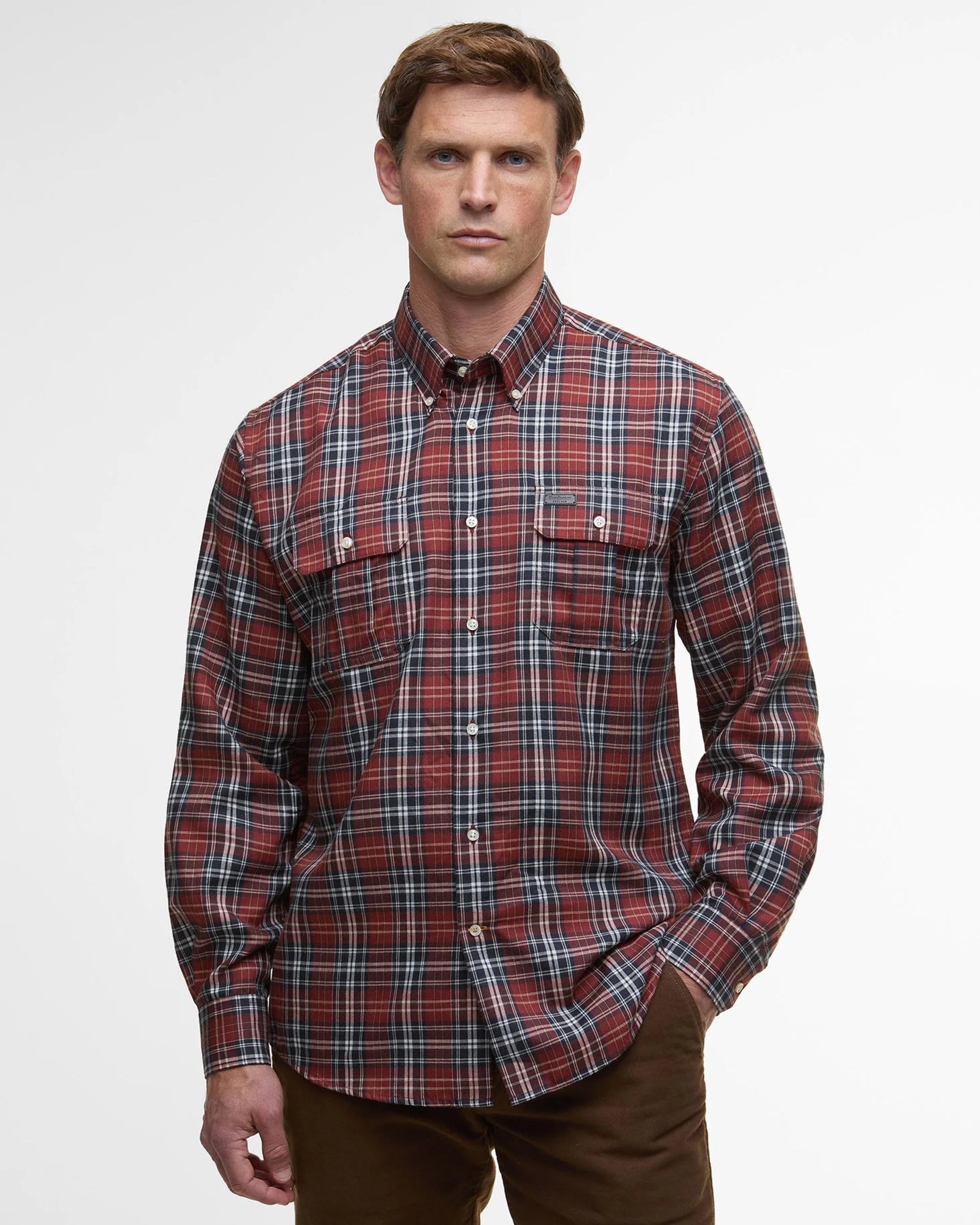 Saldon Thermo-Weave Checked Shirt | Barbour Barbour