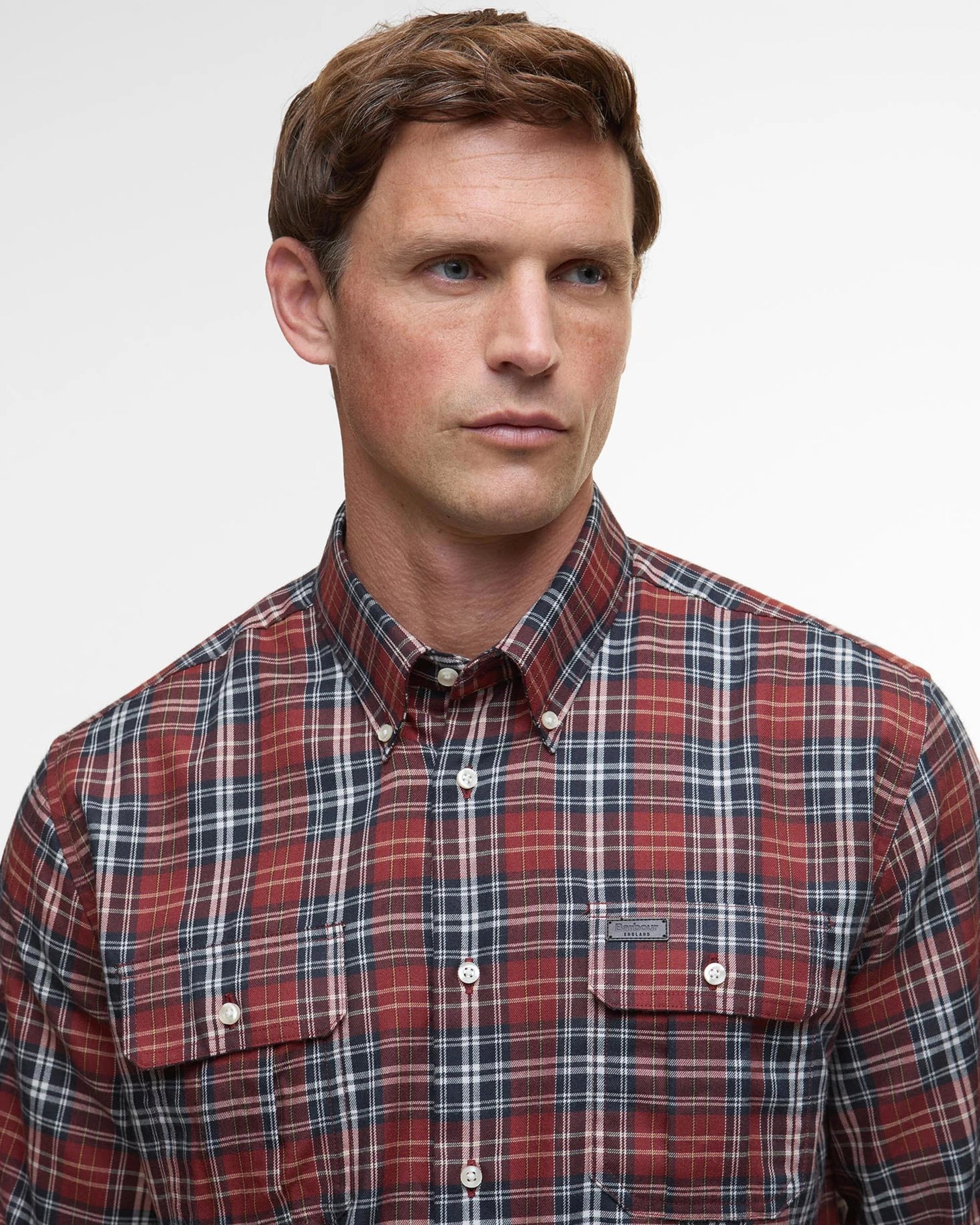 Saldon Thermo-Weave Checked Shirt | Barbour Barbour