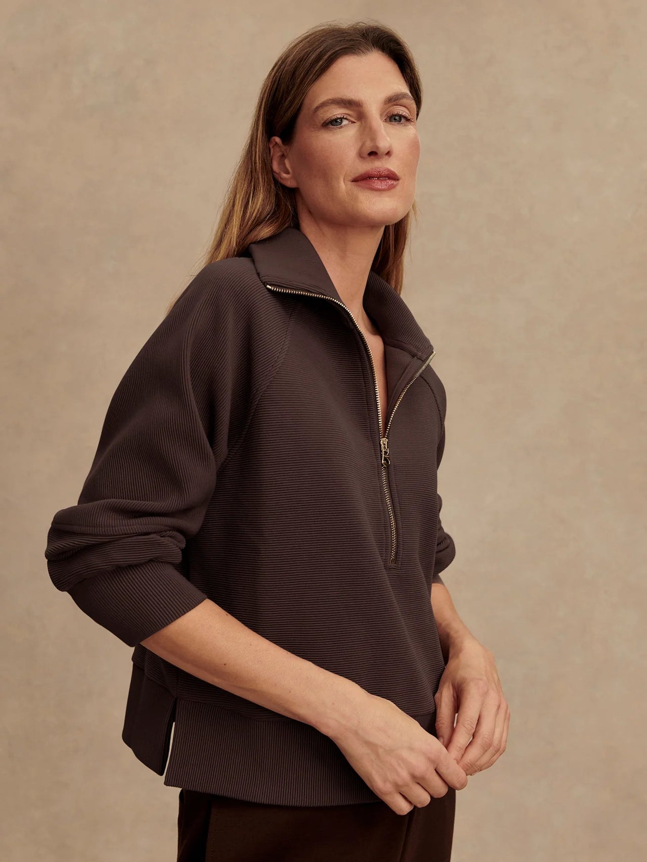Milano Half-Zip Sweat | Varley Varley