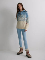 Hedda Fairisle Half-Zip Knit | Varley Varley