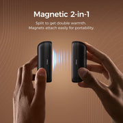 UT2s Mini Rechargeable Handwarmer in Black Ocoopa