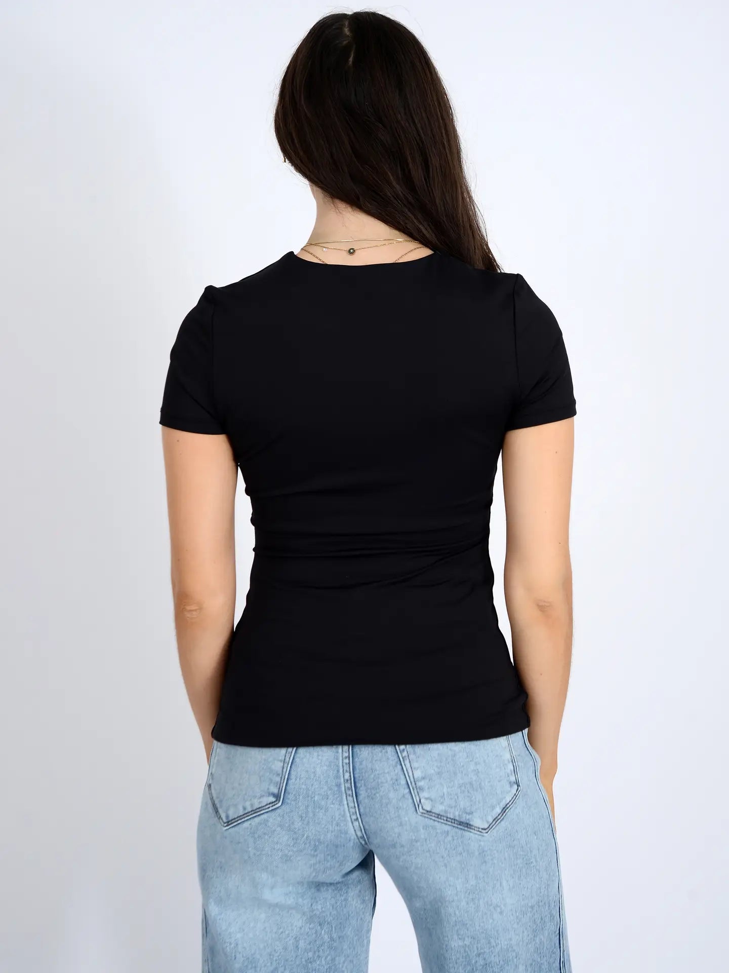 Roxi Second Skin Round Neck Tee RD Style