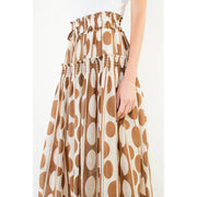 Geometric Print Skirt THML