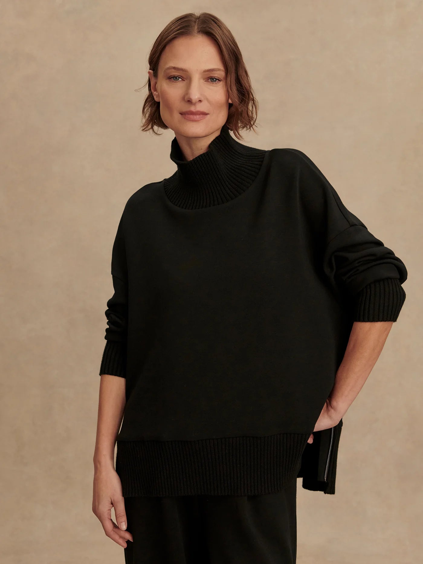 Barker High-Neck Sweat | Varley Varley