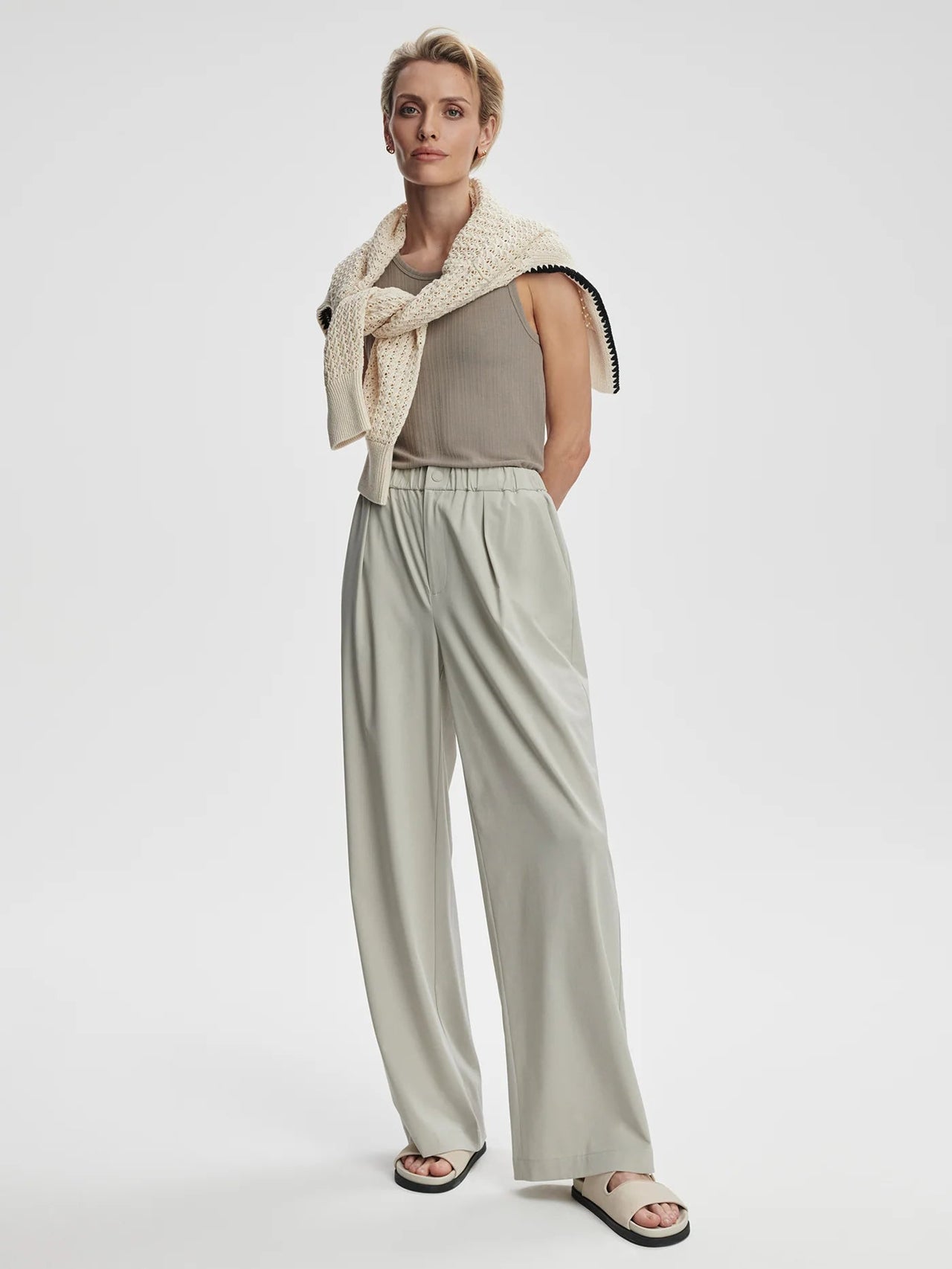 Kayson Wide Leg Pant 29.5" | Varley Varley