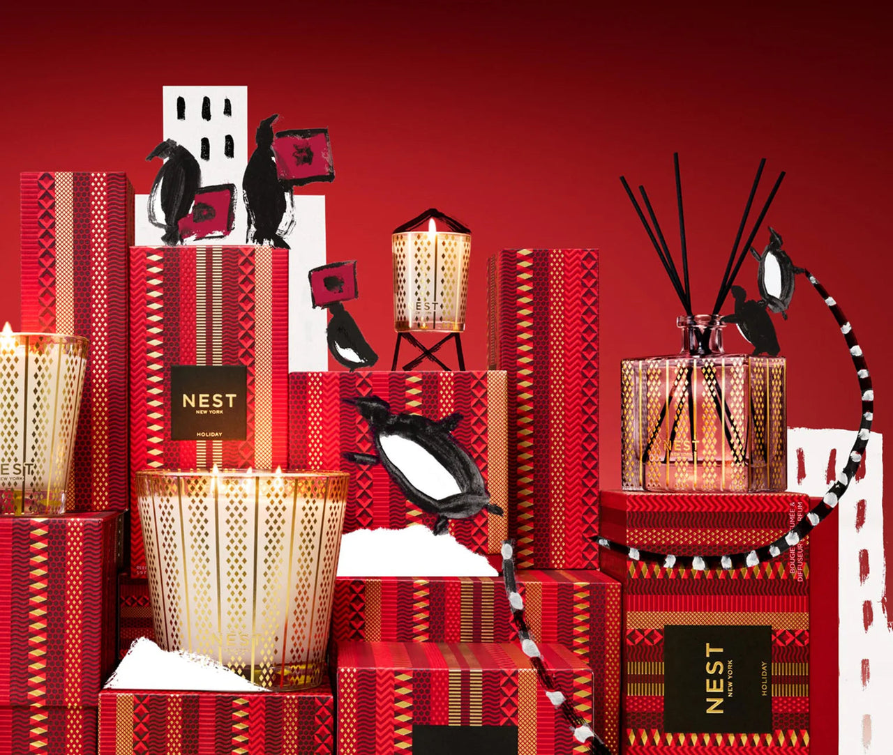 Nest Holiday Reed Diffuser 5.9oz Nest