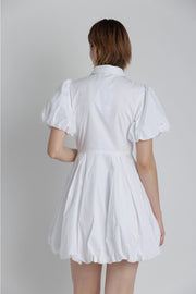 Bubble Hem Mini Shirt Dress Shop Expeditions