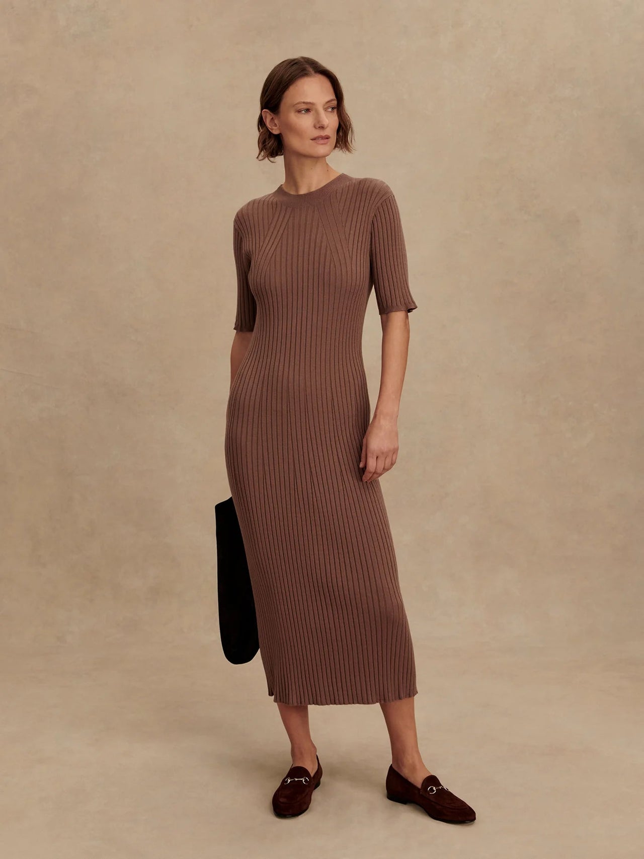 Maeve 2.0 Rib Knit Midi Dress | Varley Varley
