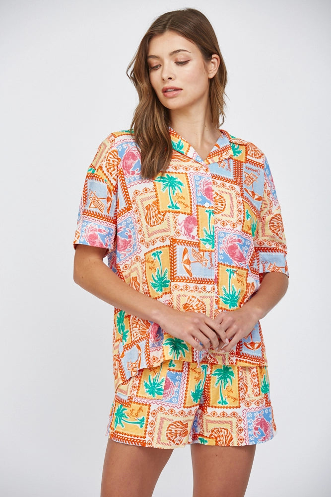 Drawstring Waist Shorts Fate