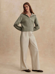 Maura Half-Zip Rib Knit | Varley Varley