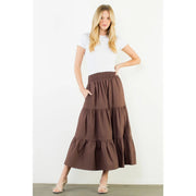 Long Tiered Skirt THML