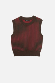 Bruce Knit Vest Deluc