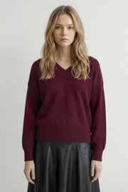 Boggle V-Neck Sweater Deluc