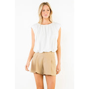 Sleeveless Bubble Top THML