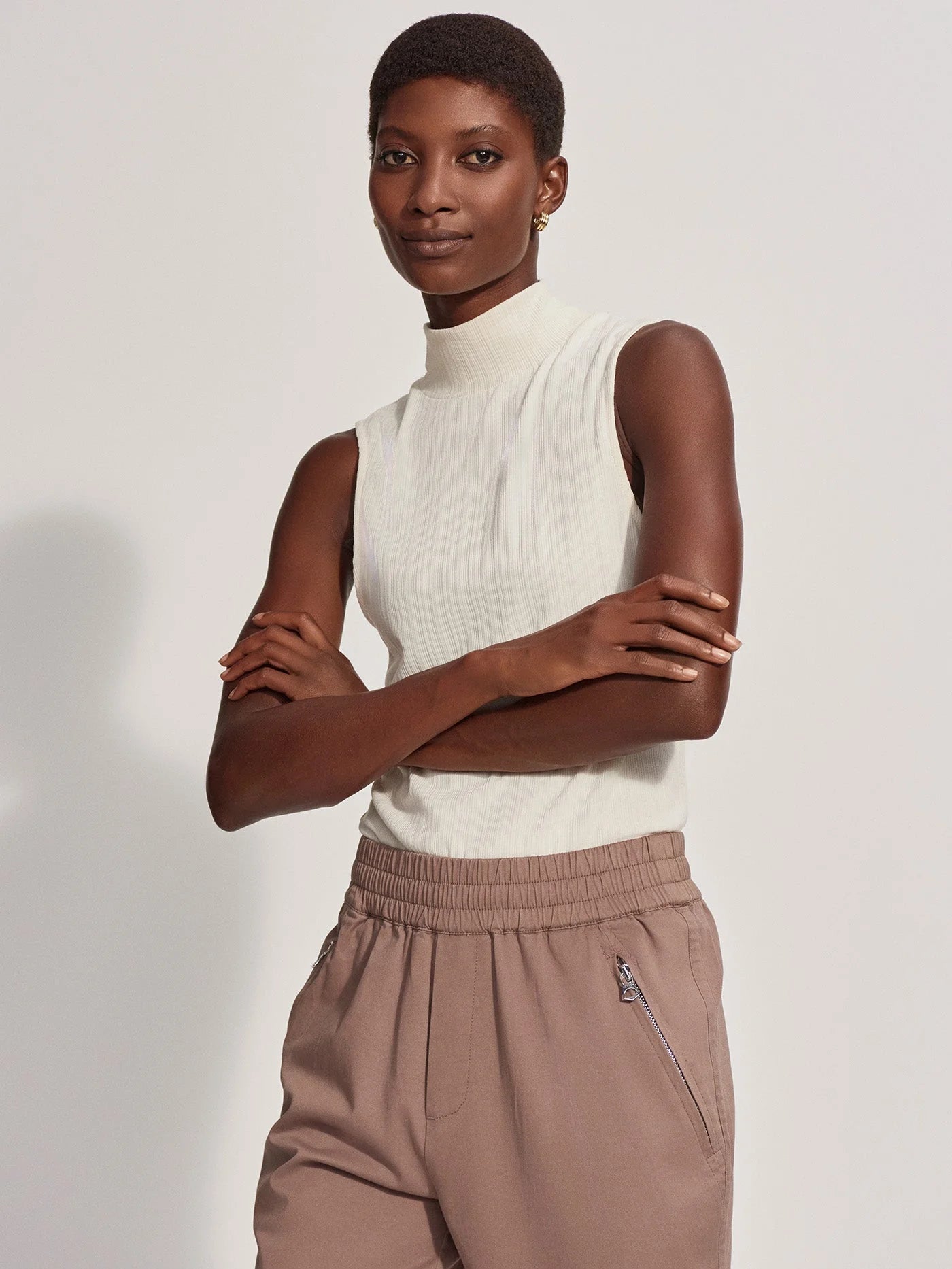 Caley Fitted Rib Tank | Varley Varley