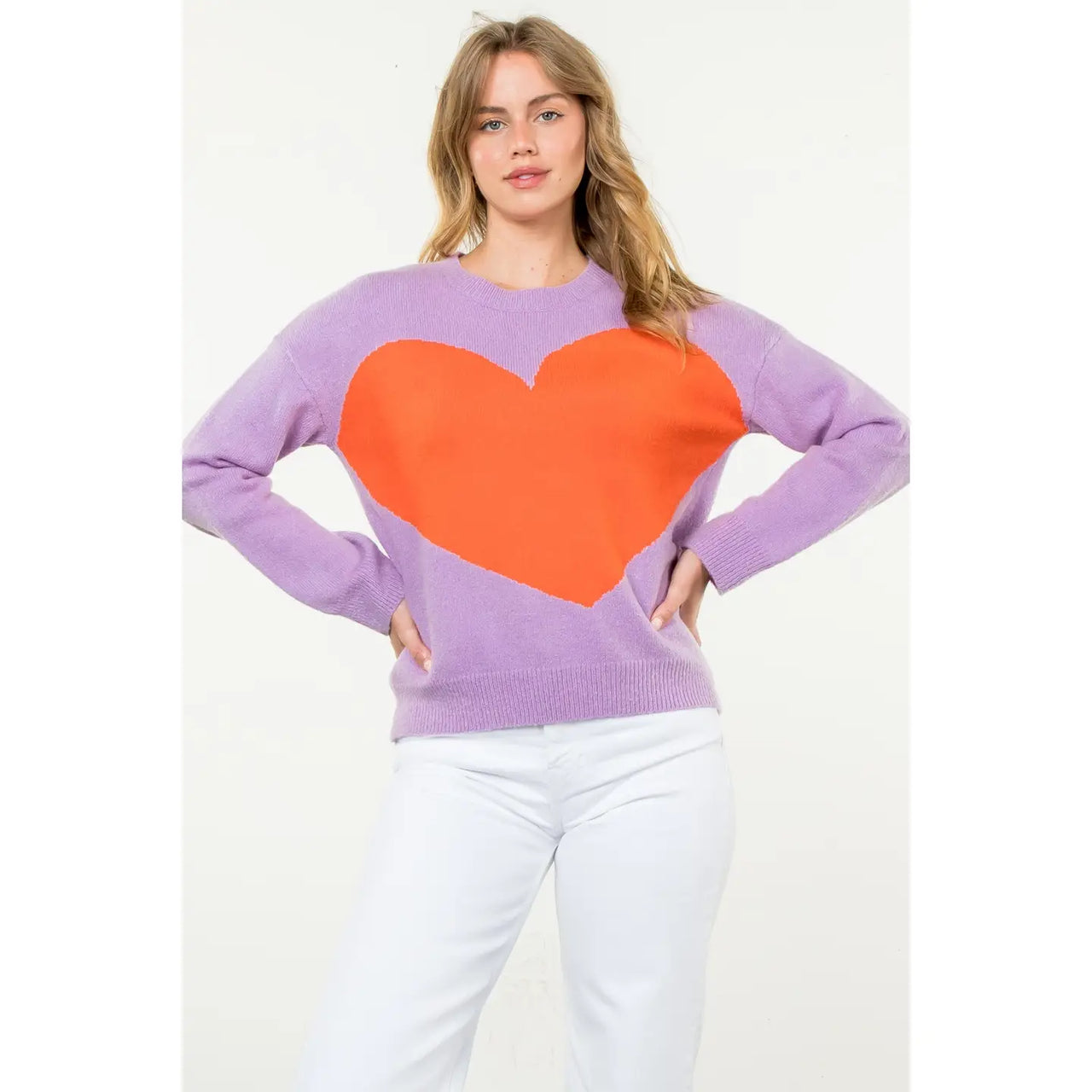 Heart Knit Sweater