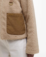Ladies Malena Cropped Fleece | Barbour Barbour