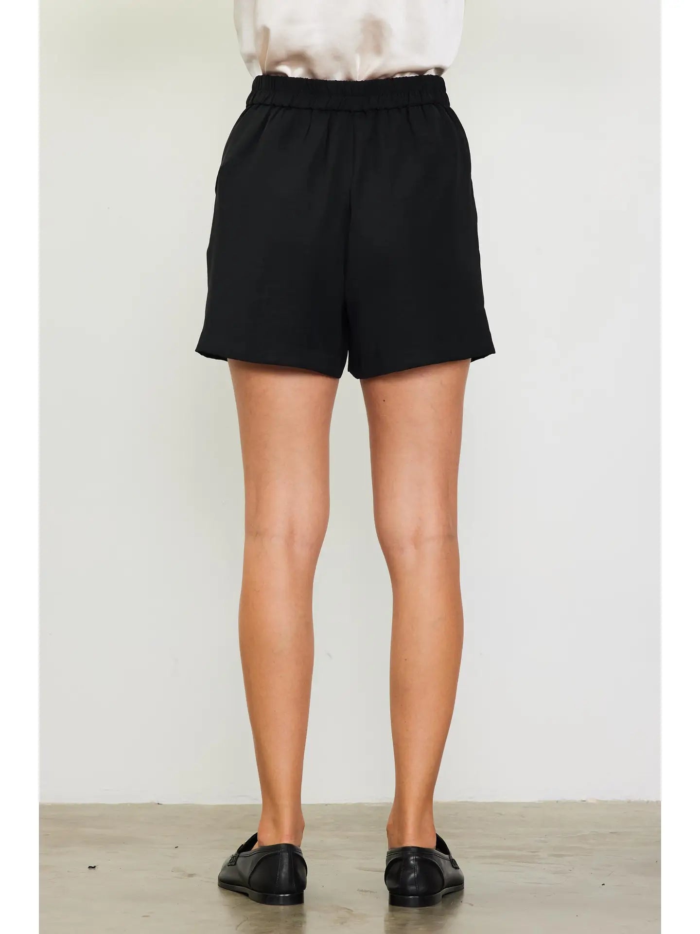 Recycled Polyester Tailored Shorts Skies are Blue