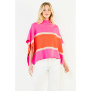 Colorblocked Poncho THML