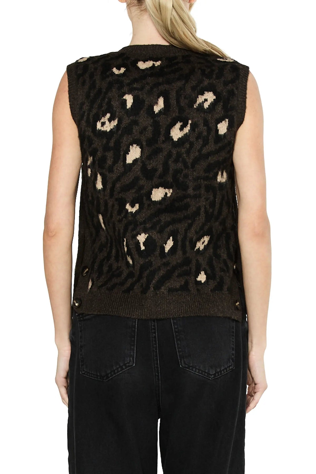 Genesis Animal Sweater Vest Ciebon
