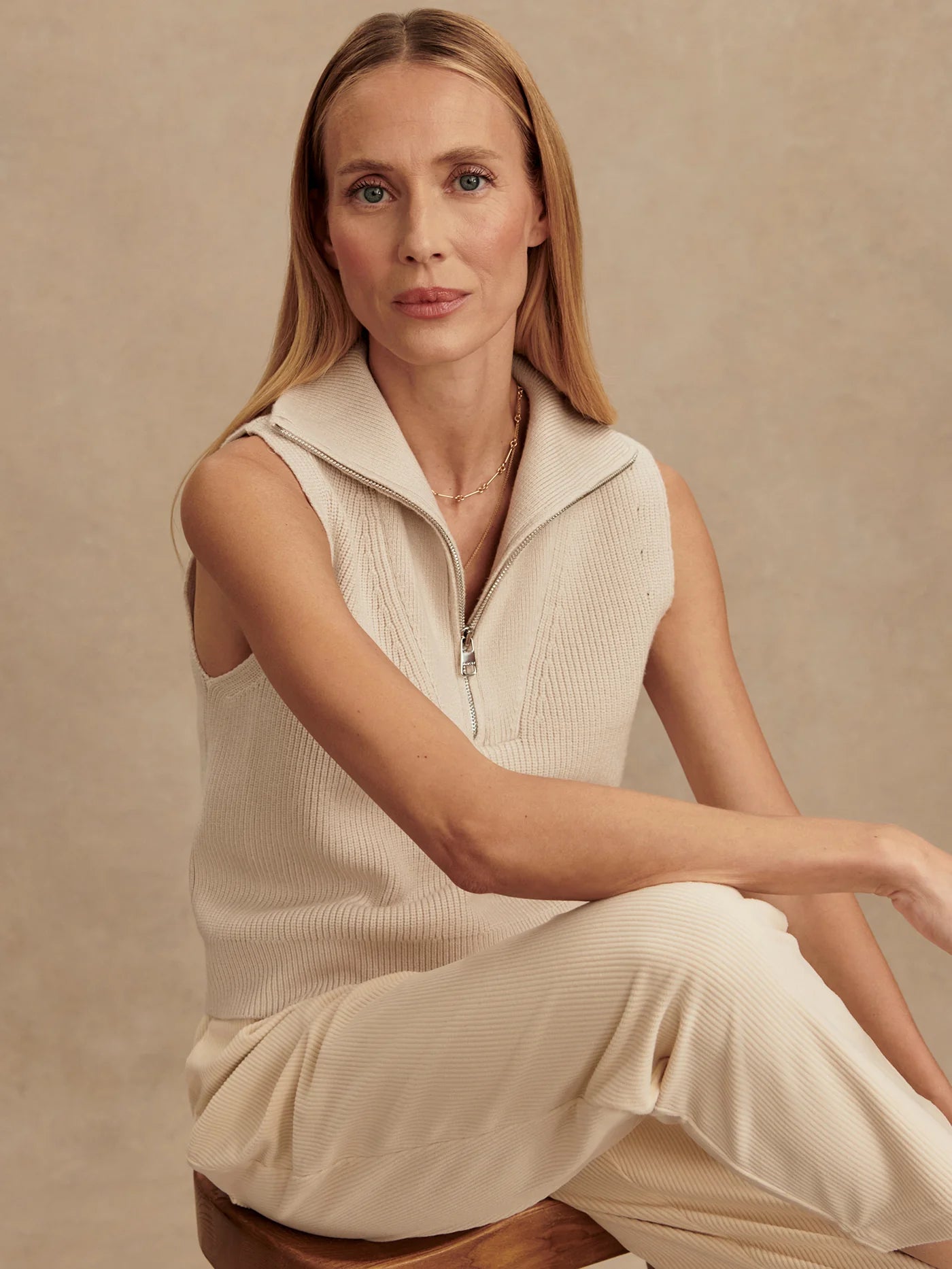 Amina Half-Zip Knit | Varley Varley